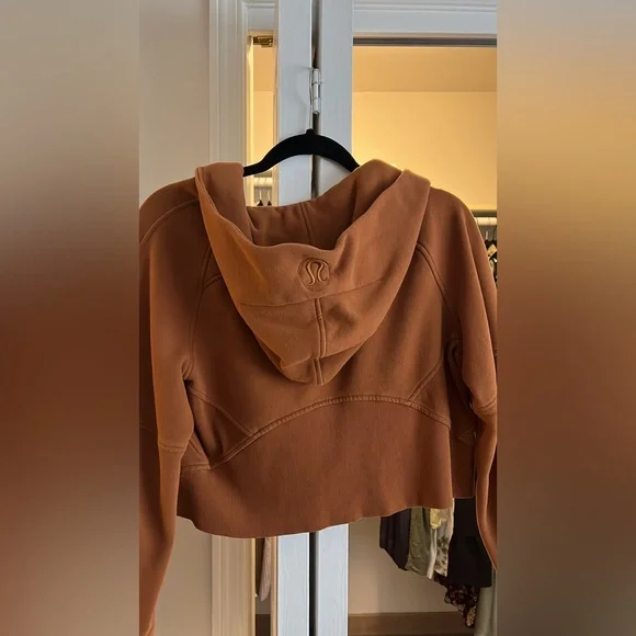 Lululemon Women’s Oversized Scuba Hoodie - Burnt Orange - Picture 2 of 2
